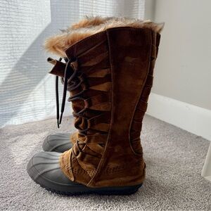 Sorel Cate of Alexandria Boots, Women’s 8- RARE- LIKE NEW